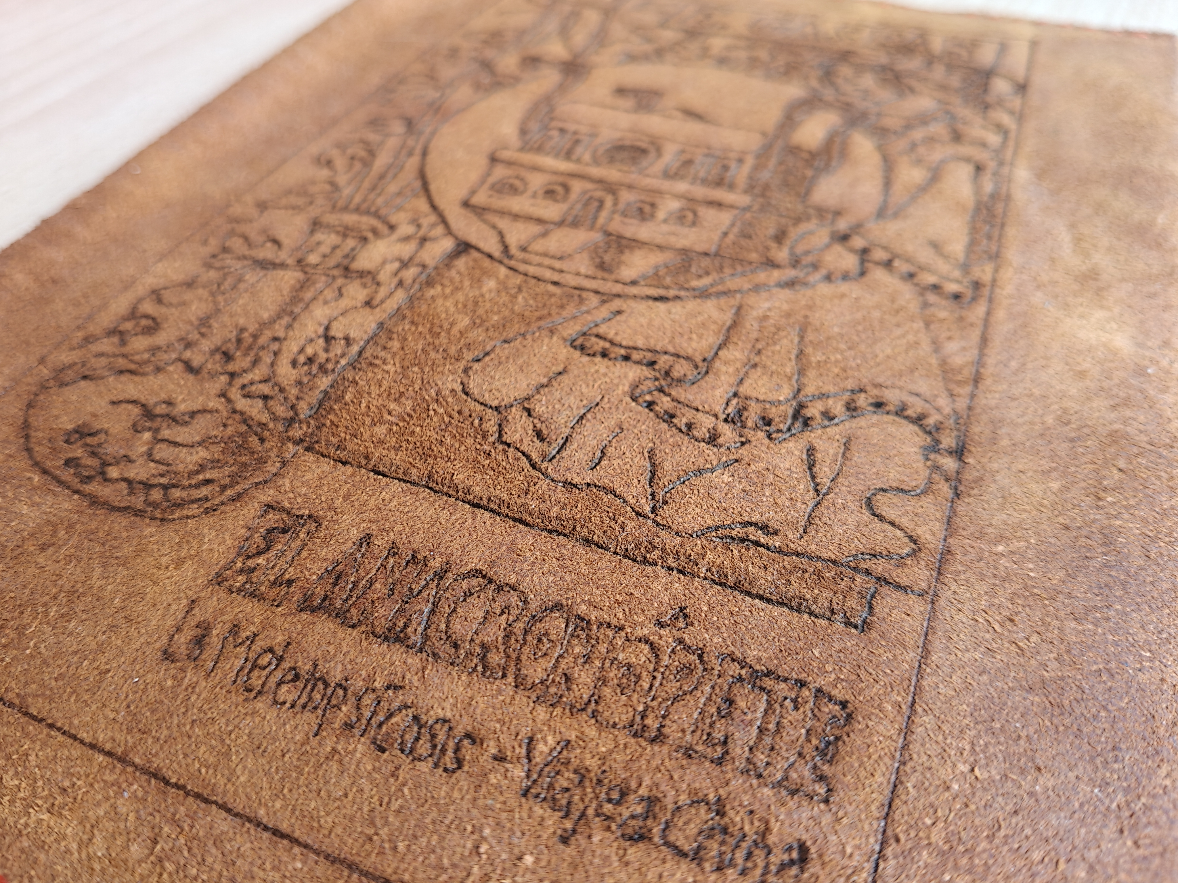 Detalle de la portada.