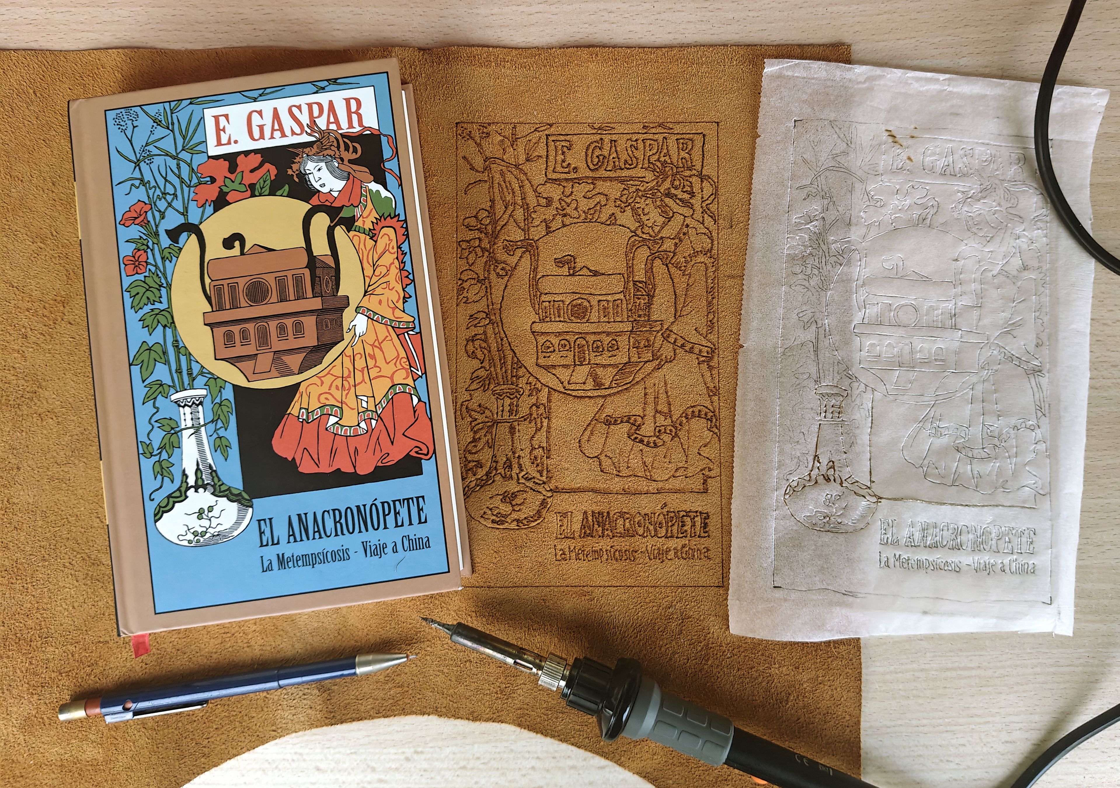 Detalle de la portada.